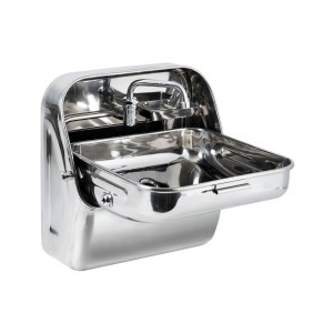 Stainless steel wall mounting sink 375x320mm OS5018870