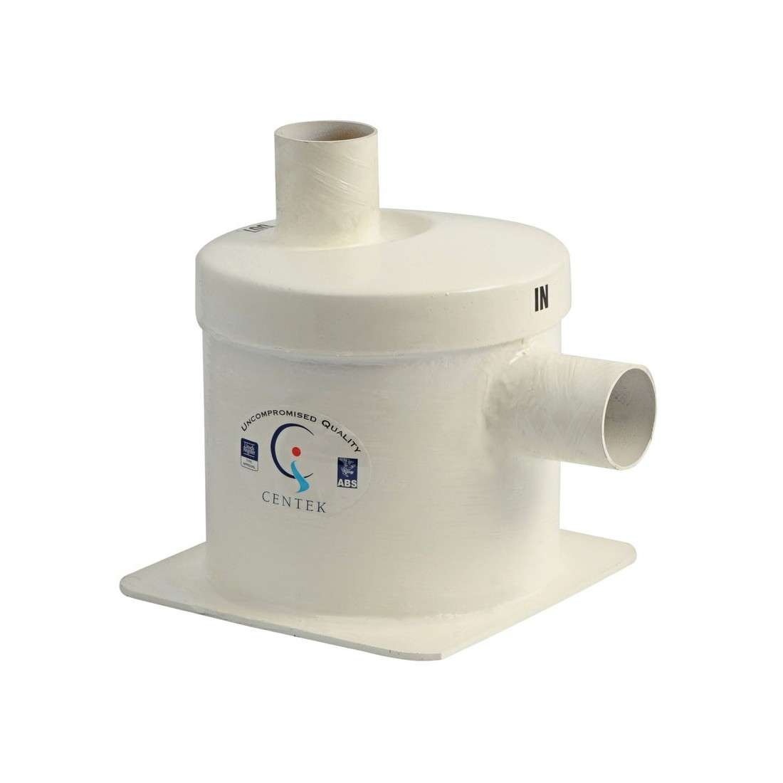 Marmitta Silenziatrice CENTEK Vernalift Top. Potenza ma benzina 200Hp. Potenza ma Diesel 75HP. Dimensioni A 90mm B 90mm C