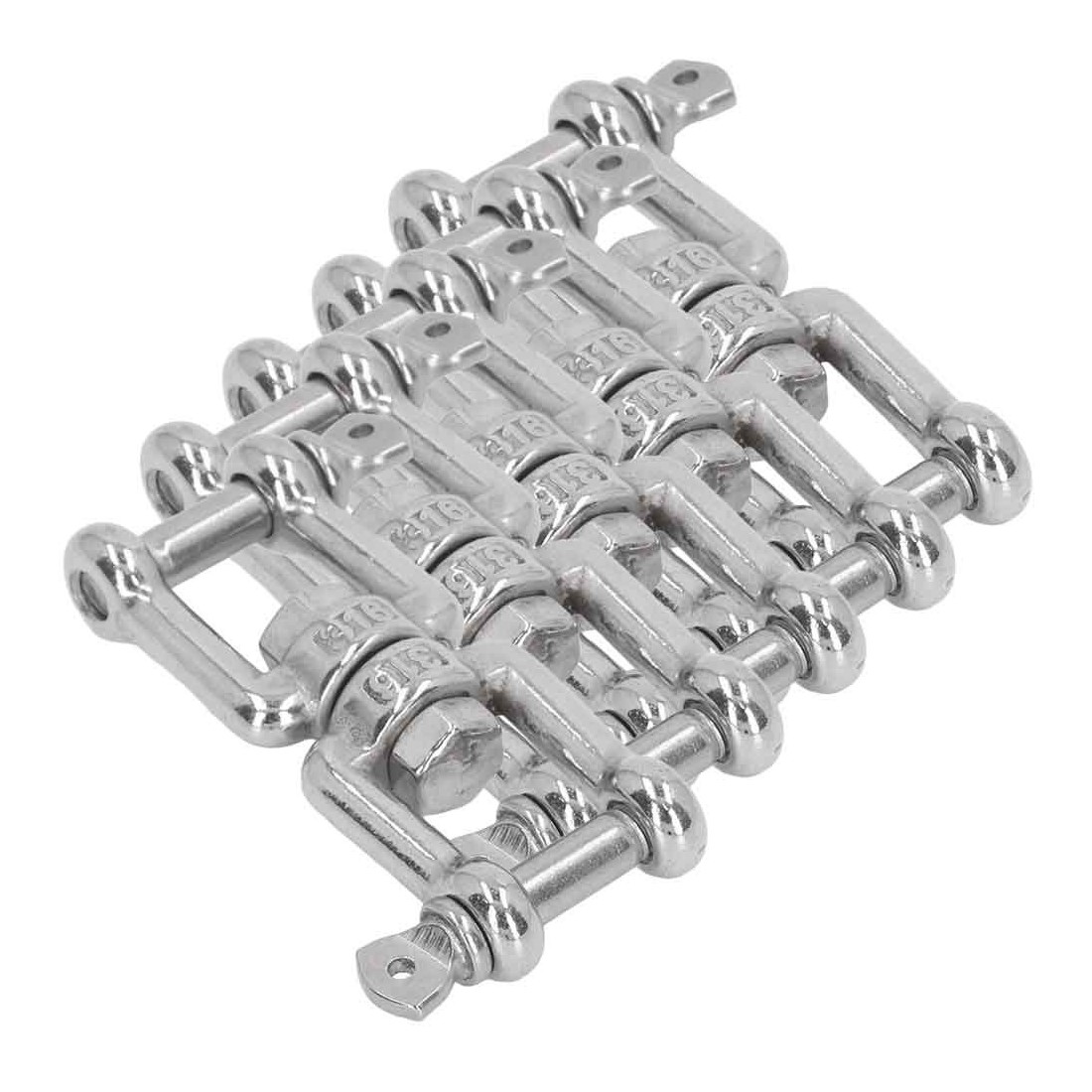 AISI 316 Swivel Kit Shackle/Shackle 10x20mm 5PCS