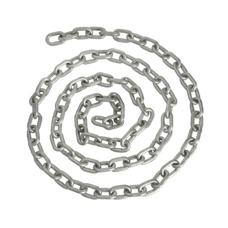 DIN766 8mm calibrated galvanized steel chain S/m for winches