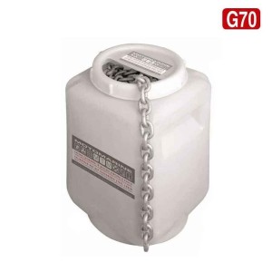 Catena calibrata Salpa Ancore in acciaio zincato G70 8mm 50m