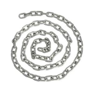 DIN766 OSC 6mm 25m calibrated galvanized steel chain windlass