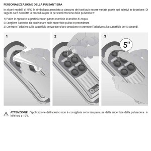 Quick HRC 1002 Pulsantiera stagna multiuso 2 tasti