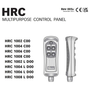 Quick HRC 1002L Pulsantiera stagna multiuso 2 tasti con LED