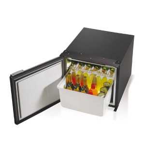 Vitrifrigo C47 48L 12/24V Black Refrigerator Airlock System
