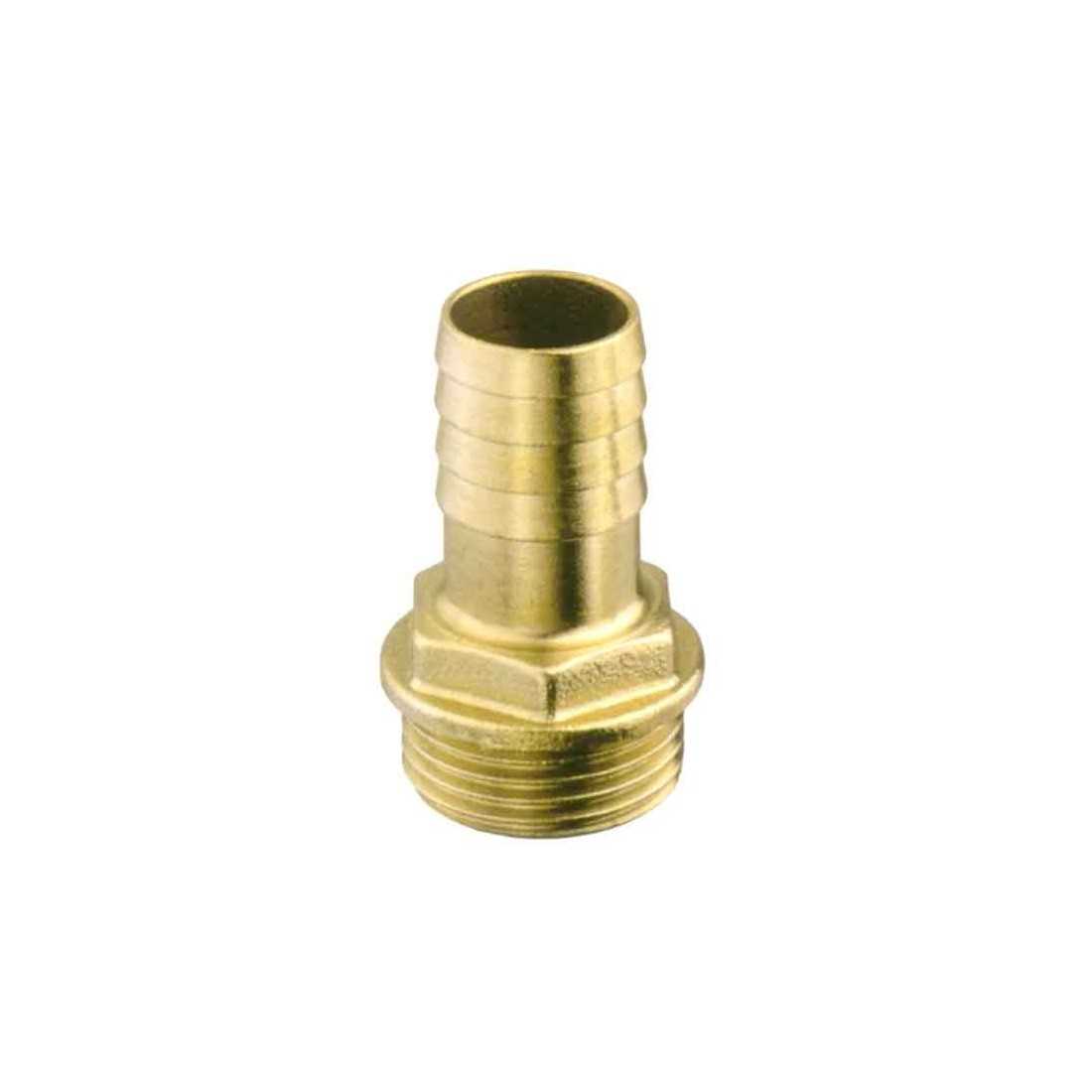 Portagomma maschio 20mm ottone Filetto 1 pollice