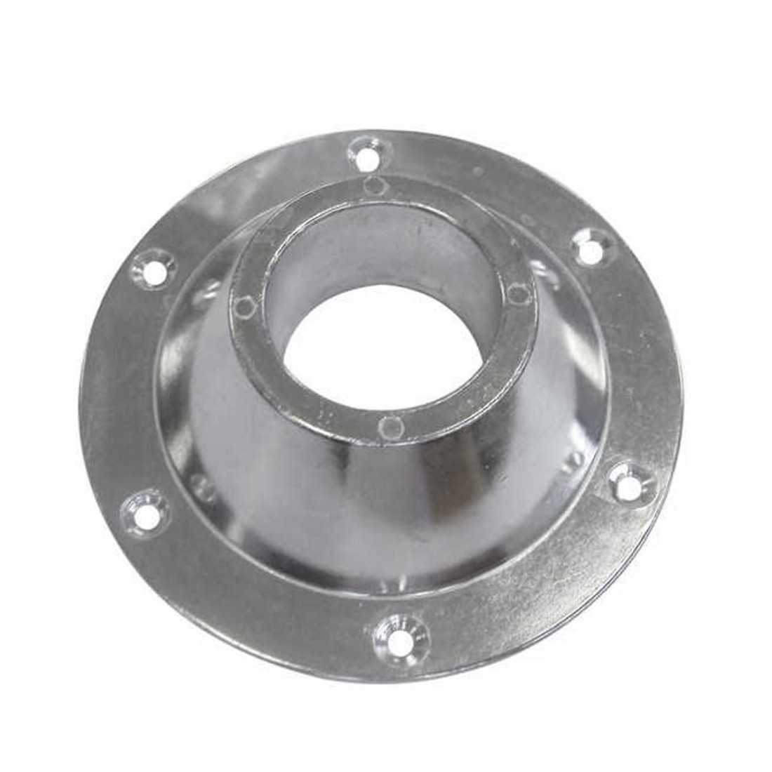 Conical aluminum replacement base 166mm for table legs 60mm