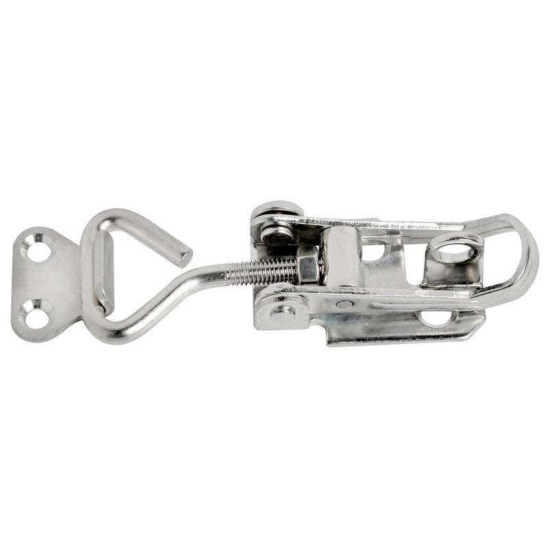 Chiusura a leva in inox con vite di regolazione Base 43x22mm N60341502940-0%