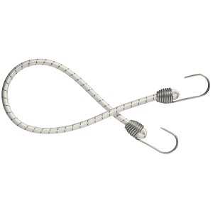 Stainless Steel Shock Cord with 2 Hooks 8x500mm