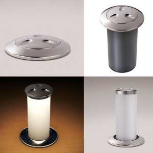 Quick Lampada LED Retrattile Secret Light 6W 10-30V Inox Banco Naturale