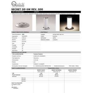 Quick Secret Light 6W 10-30V LED Retractable lamp 3800-4100K