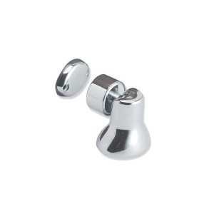 Magnetic Chromed brass door holder 39x40mm