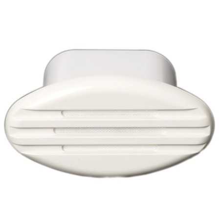Tromba 12V 100dB da incasso a scomparsa 85x50x80mm bianco