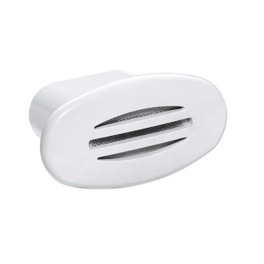 Tromba 12V 5A 100dB da incasso a scomparsa 86x50x74mm bianco