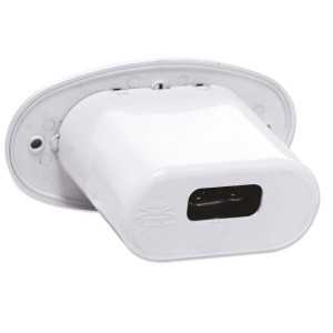 White ABS 12V 5A 100dB Electric Flush-Mounted Horn