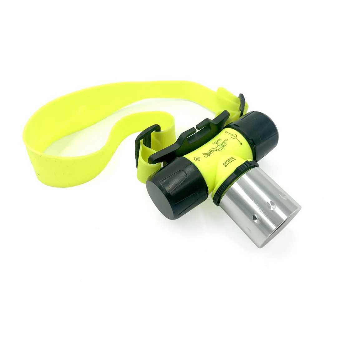 Underwater LED Headlamp 800/200lm Waterproof 50m
