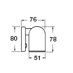 Faretto LED BATSYSTEM Tube 8/30V 2,4W Bianca 3000K OS1386812