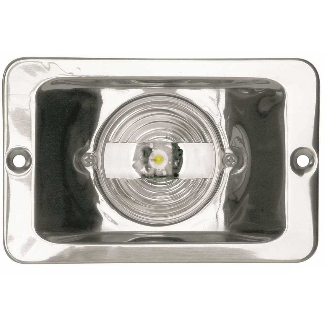 Luce ad incasso da poppa o pozzetto 130x80mm MT2111608