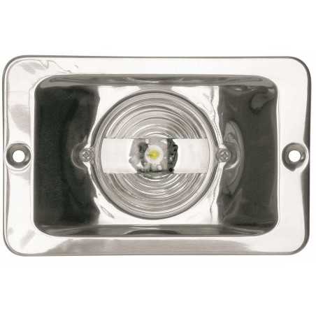 Luce ad incasso da poppa o pozzetto 130x80mm MT2111608