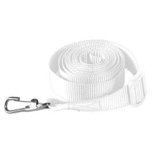 Kit of 2 white straps 2.5m 25mm adjustable for bimini tops