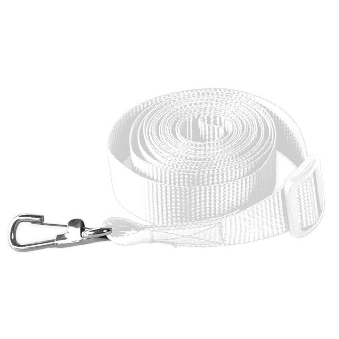 Kit 2 Cinghie bianche 2.5m 25mm regolabili per tendalini