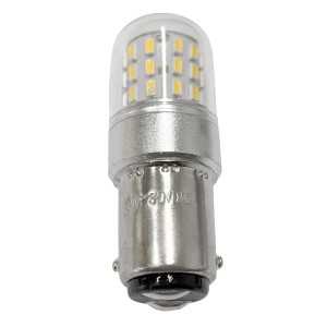 10-30V BA15D 3W LED Bulb Warm White 3000K