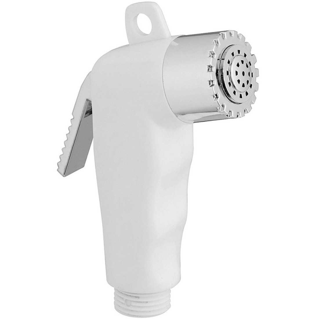 Lever shower head 1/2 Male connection White 9003 112x82mm