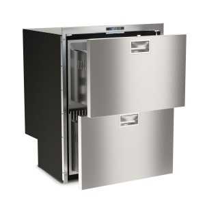 Vitrifrigo DW180 OCX2 BTX IM 144L 230V Stainless steel double-drawer freezer with Icemaker