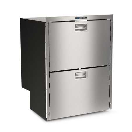 Vitrifrigo DW180 OCX2 BTX IM 144L 230V Stainless steel double-drawer freezer with Icemaker