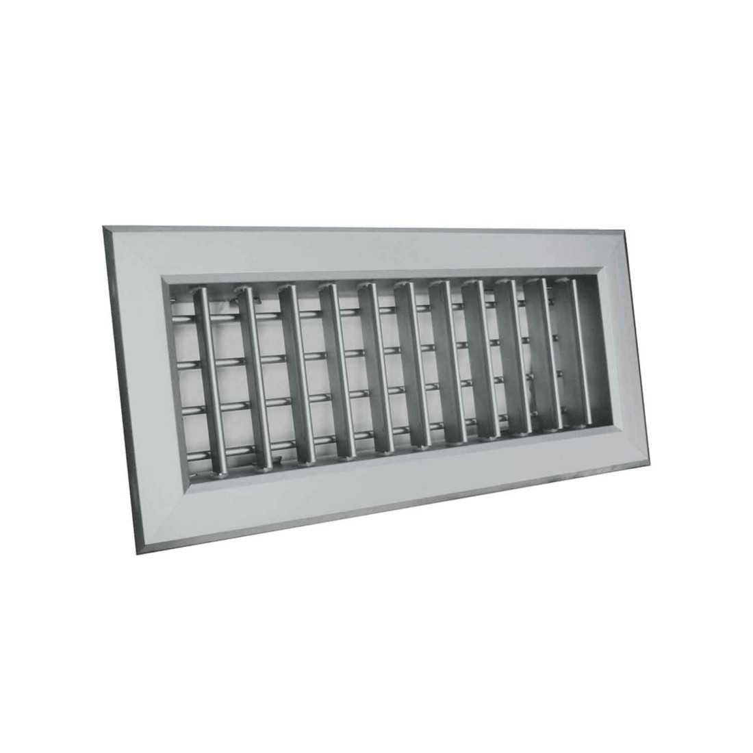Velair 69421P Griglia mandata alluminio orientabile 250x150mm