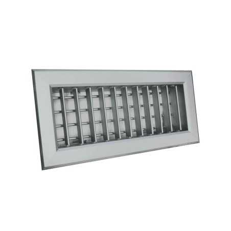 Velair 69421P Griglia mandata alluminio orientabile 250x150mm
