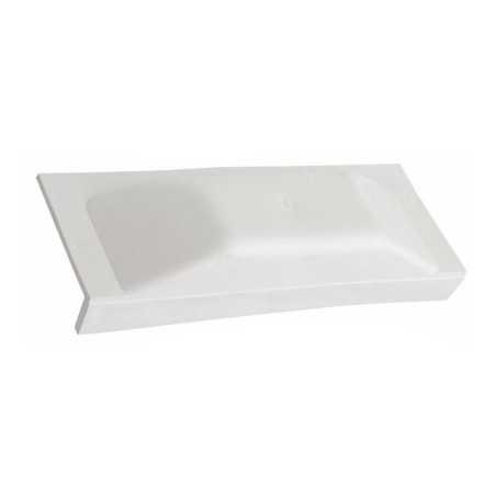 Majoni JF2 50xh6cm White Straight Bumper Plate