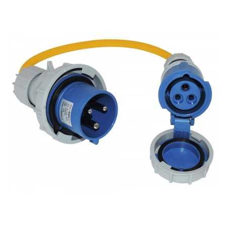 Prolunga CE Presa Femmina 16A Spina Maschio 32A 220-250V IP67 MT2106651
