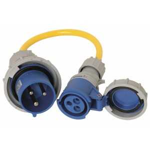 Prolunga CE Presa Femmina 16A Spina Maschio 32A 220-250V IP67 MT2106651