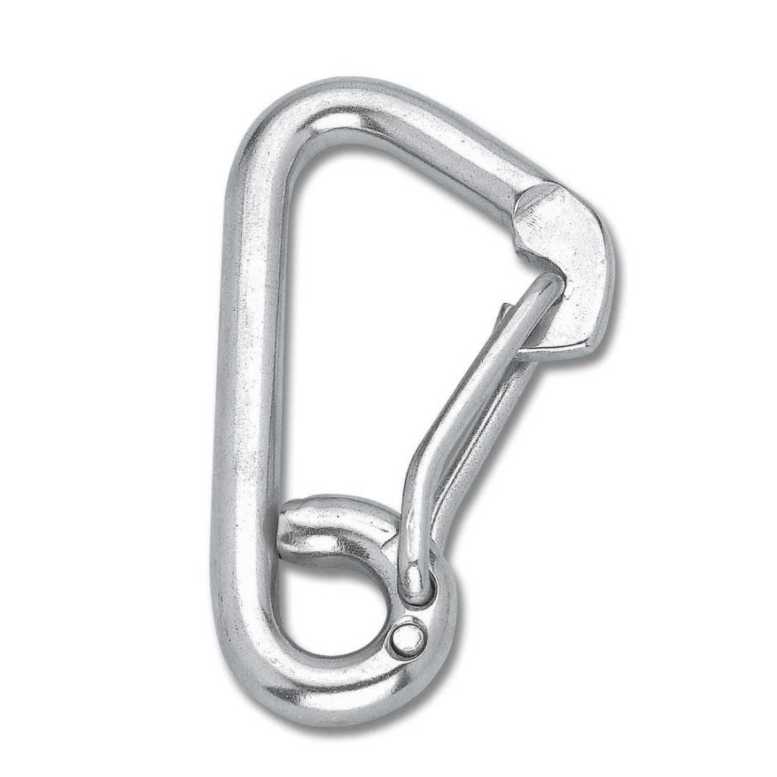 Stainless Steel AISI 316 Spring Snap Hook 10x100mm