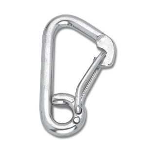 Moschettone a molla 12x120mm Inox AISI 316