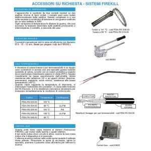Kit Estintore Automatico Firekill Polvere 12Kg RINA ISO 9094 Certificato EC
