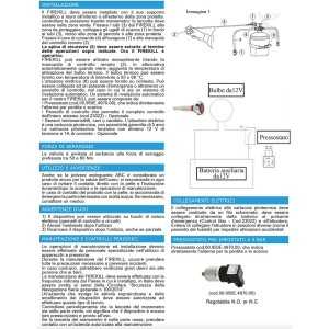 Firekill 12Kg Automatic Powder Extinguisher Kit RINA ISO 9094 EC