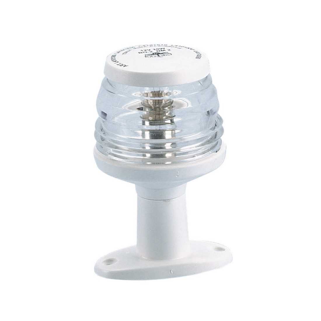 White 360° Halogen Anchor light 12V 10W 110mm IPX6