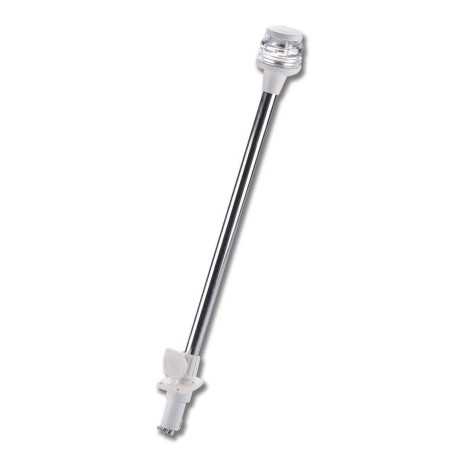 White 360° 12V 10W Extendable Halogen Pole Light h60cm
