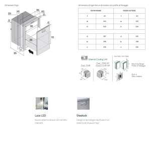 Vitrifrigo DW42 OCX2 42L Drawer Refrigerator-Freezer 12-24V