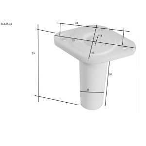 Replacement bushing 14xh55mm for white nylon awnings