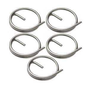 Blister 5Pz Anellini di sicurezza Inox con gambetto anti sfilamento Ø25x1.8mm N120882800051-40%