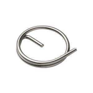 Blister 5Pz Anellini di sicurezza Inox con gambetto anti sfilamento Ø25x1.8mm N120882800051-40%