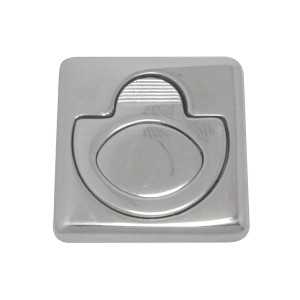 Alzapagliolo Inox 50x50x18mm Quadrato