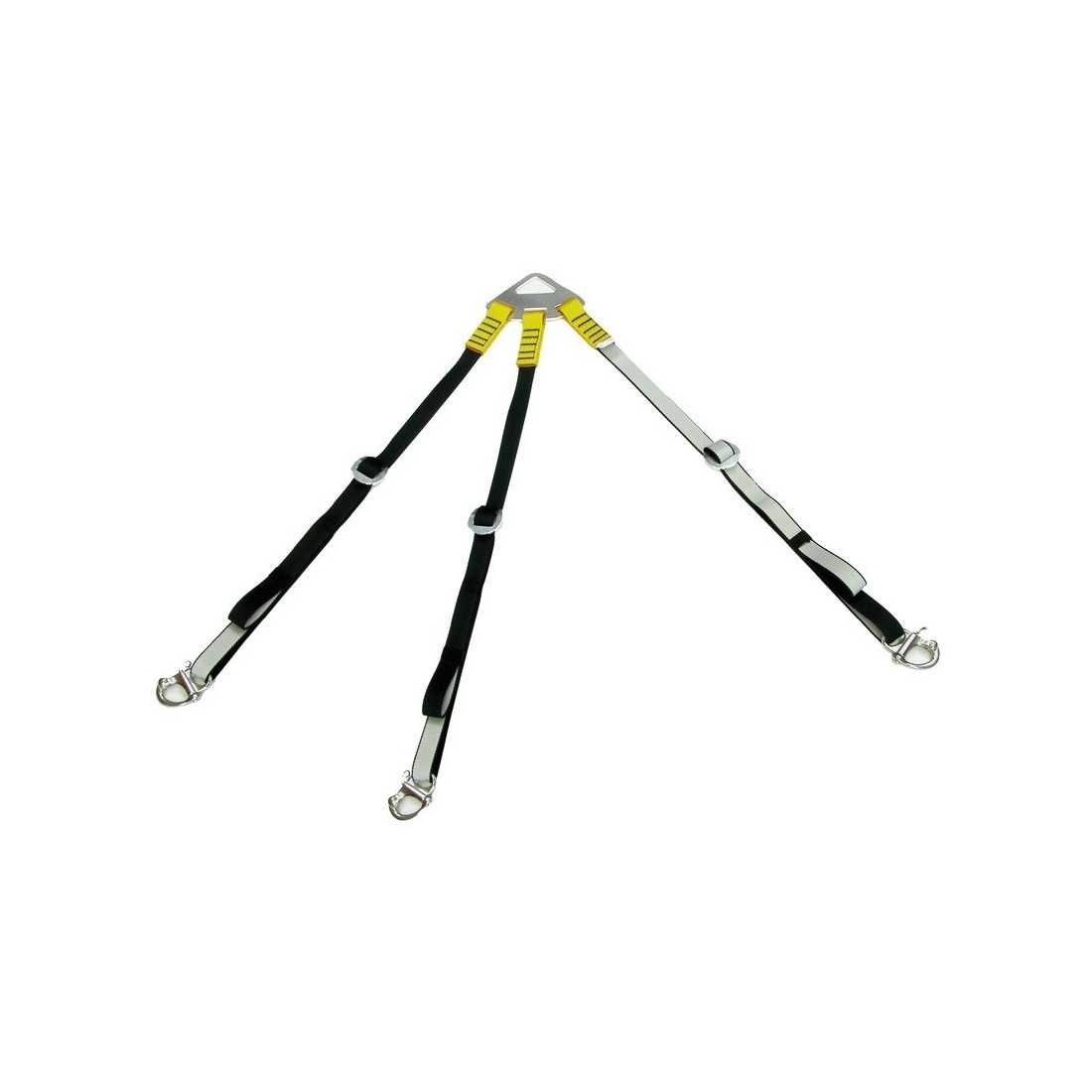Sospendite per tender a 3 bracci max 400kg certificato CE