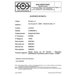 Sospendite per tender a 3 bracci max 400kg certificato CE