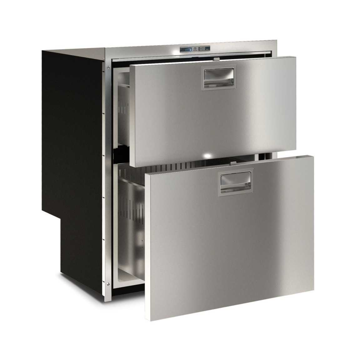 Vitrifrigo DW210 OCX2 RFX Stainless Steel Double Drawer Refrigerator 182L 12-24V