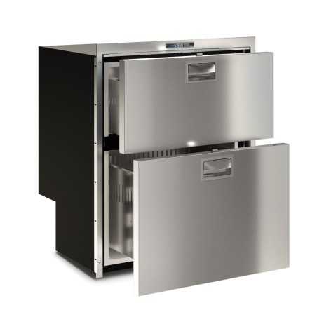 Vitrifrigo DW210 OCX2 RFX Frigorifero a doppio cassetto Inox 182L 12-24V