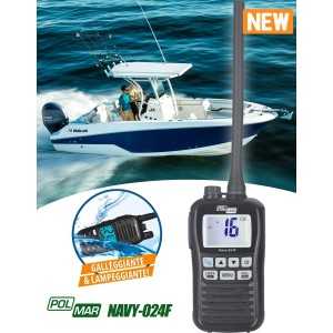 Polmar NAVY-024F VHF Nautico Portatile Galleggiante 600mW